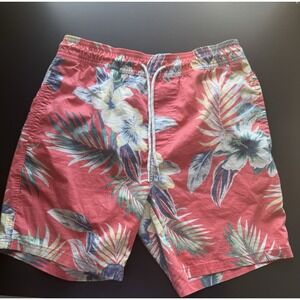 Men's Goodfellow & Co Floral Lined Swim trunks Small
